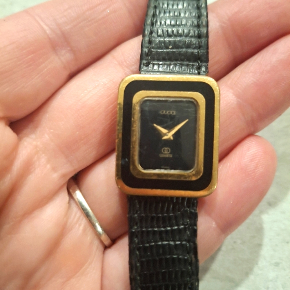 1970's vintage Gucci watch rare small wrist